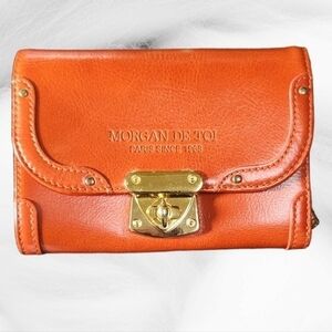 Morgan de toi Orange 🍊 Wallet NWOT